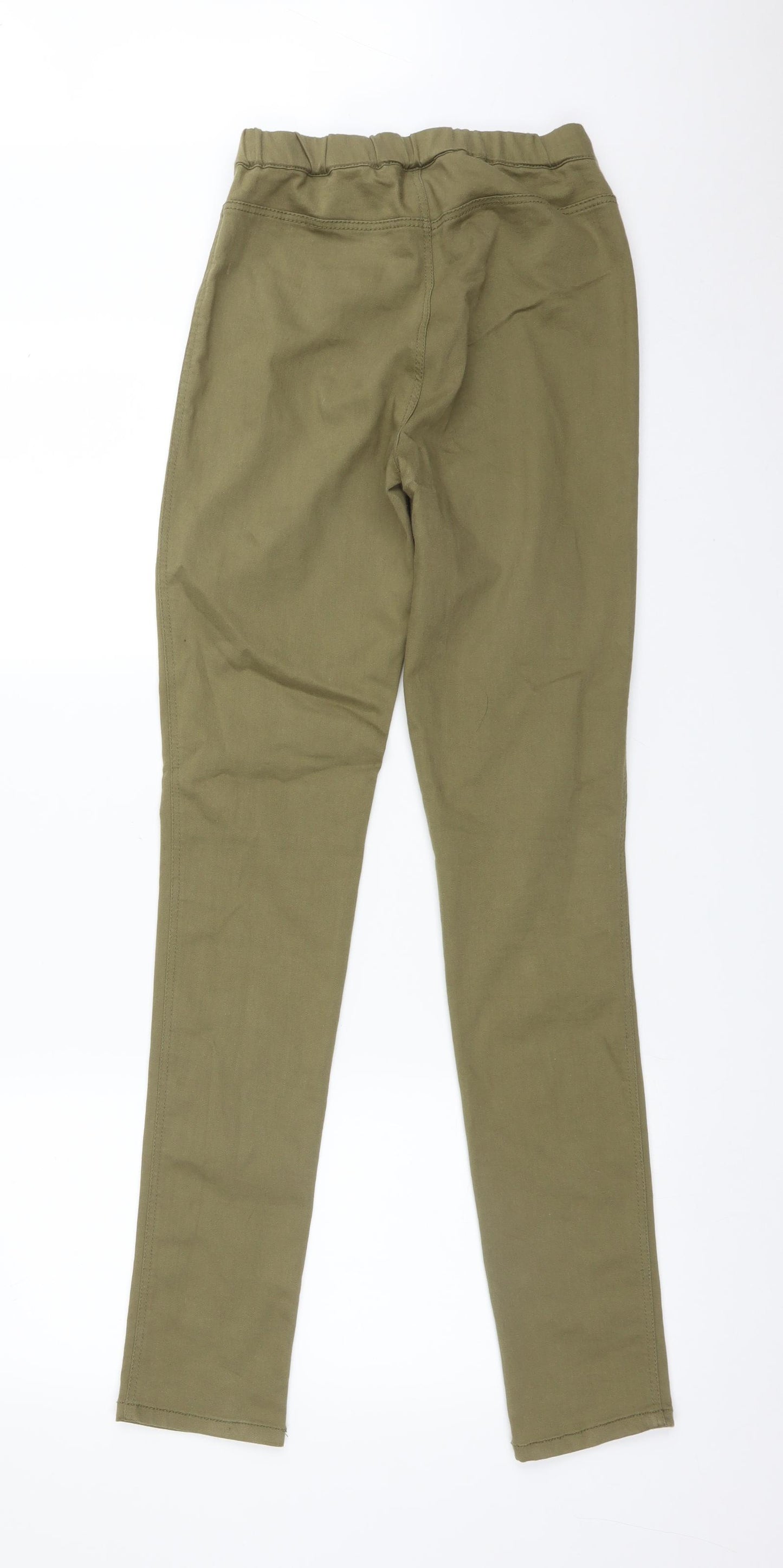 H&M Womens Green   Jegging Jeans Size 10 L32 in