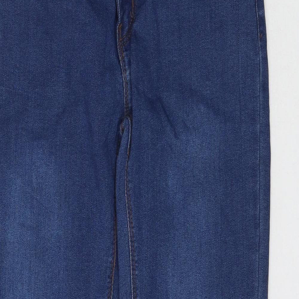 Denim Co. Womens Blue  Denim Skinny Jeans Size 10 L30 in