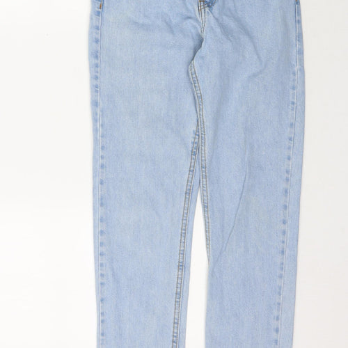 Denim Co. Womens Blue  Denim Skinny Jeans Size 4 L28 in