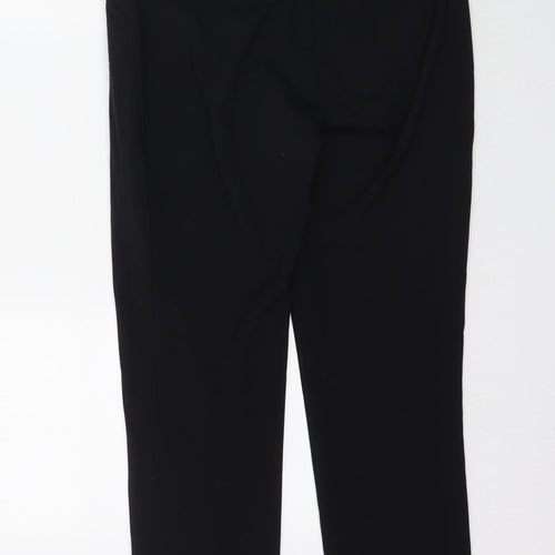 Papaya Womens Black   Trousers  Size 8 L29 in
