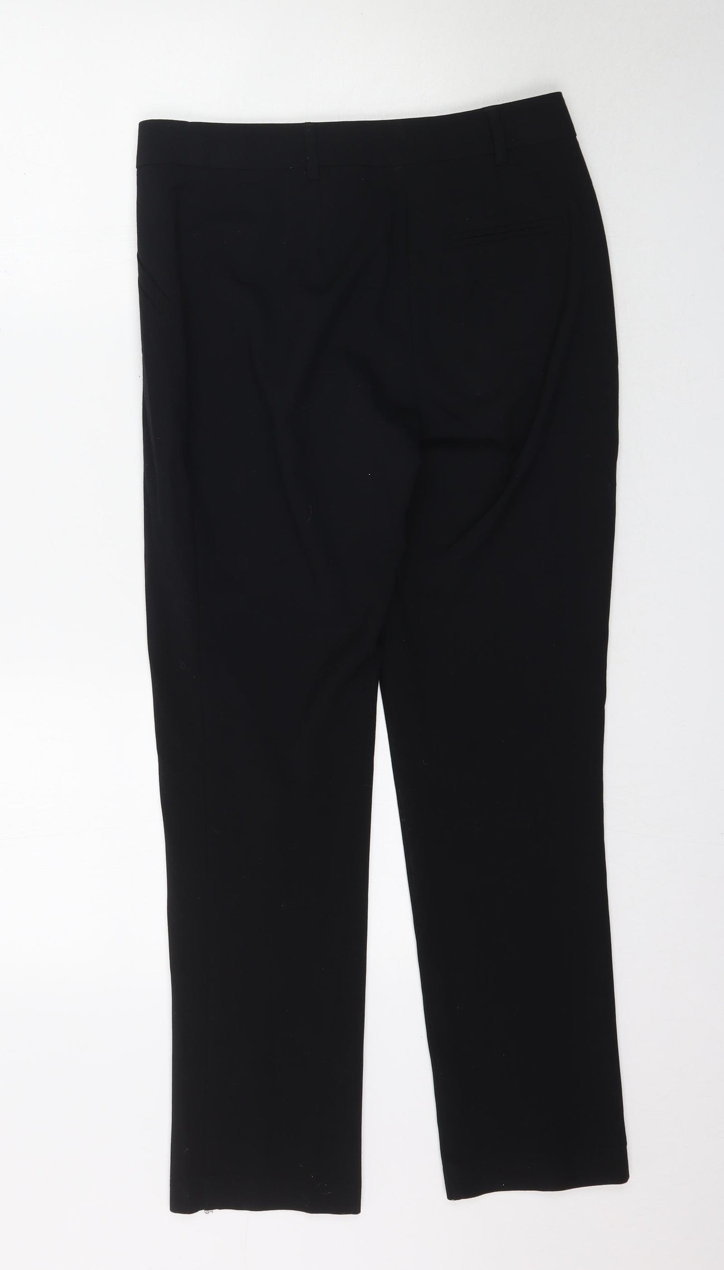 Papaya Womens Black   Trousers  Size 8 L29 in