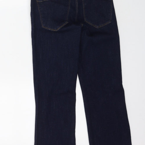 VERO MODA Womens Blue  Denim Flared Jeans Size 26 L25 in - Kick flare