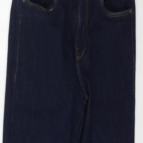 VERO MODA Womens Blue  Denim Flared Jeans Size 26 L25 in - Kick flare