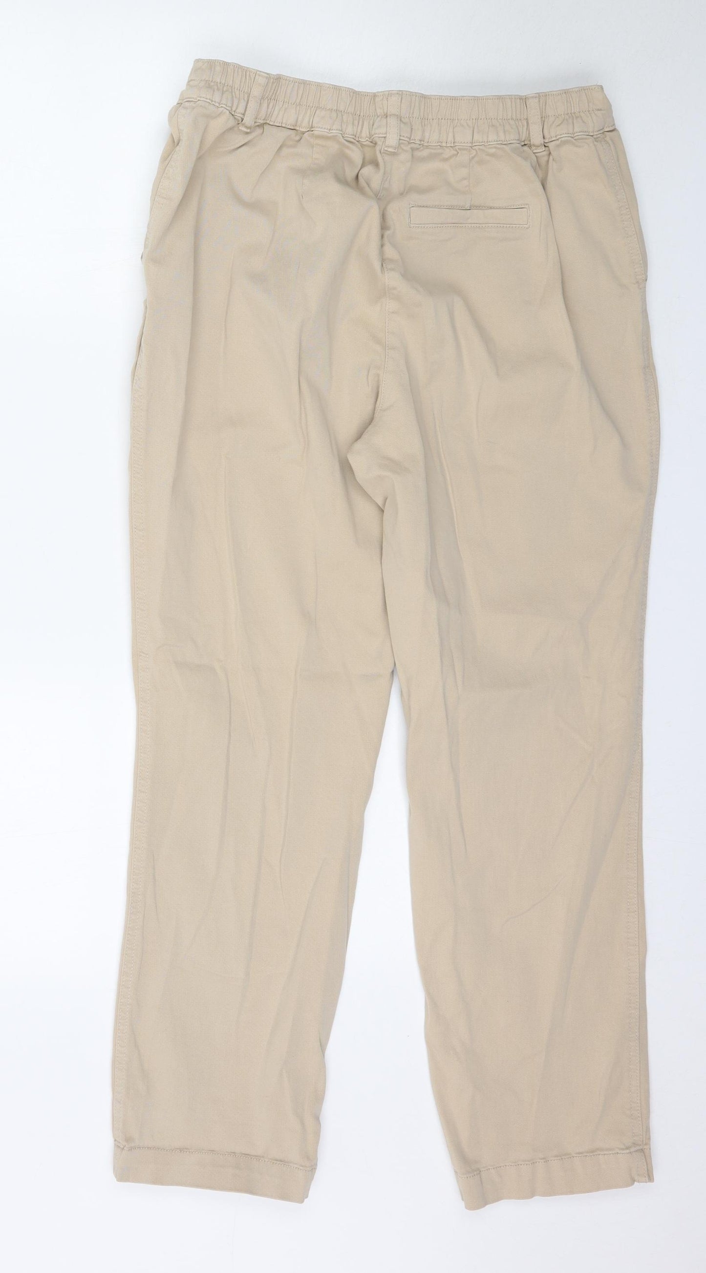 Papaya Womens Beige   Trousers  Size 14 L28 in