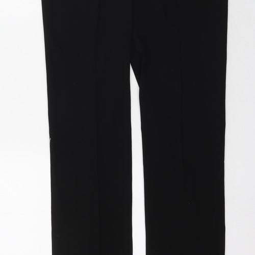 D Uniforms Womens Black   Trousers  Size 12 L37 in
