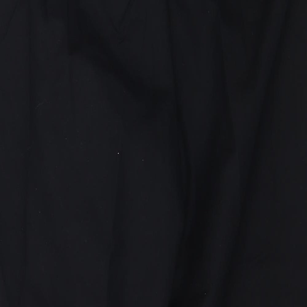 Marks and Spencer Womens Black   Trousers  Size 16 L26 in