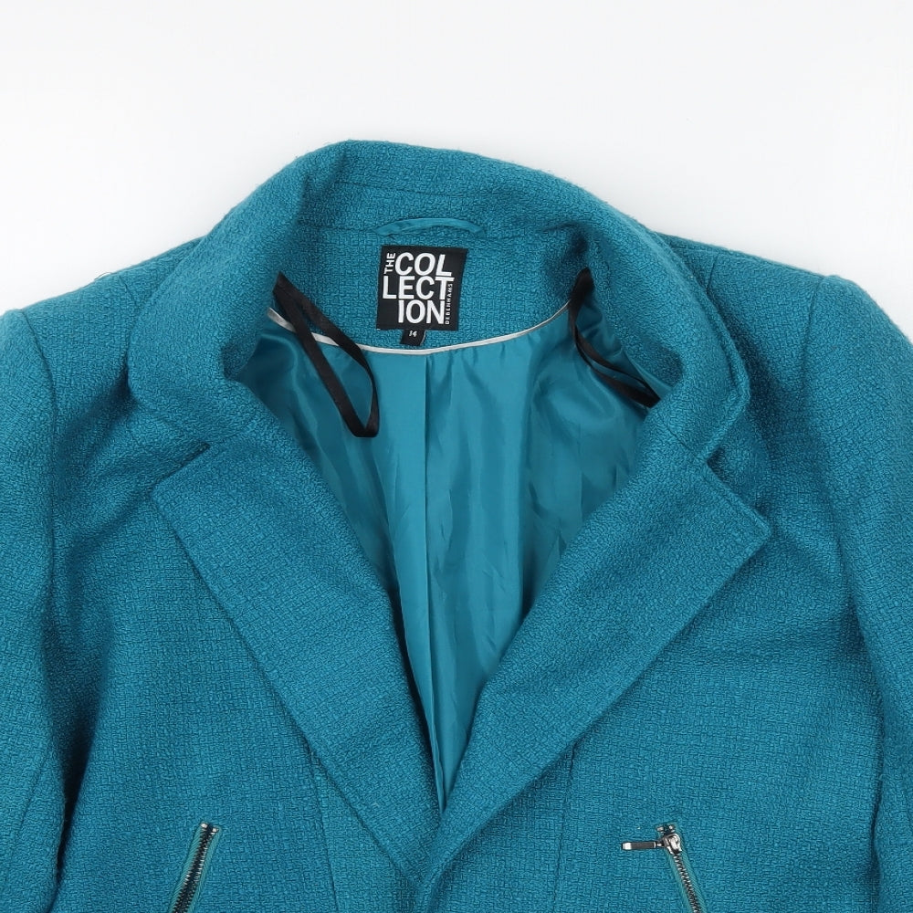 Debenhams Womens Blue   Jacket  Size 14