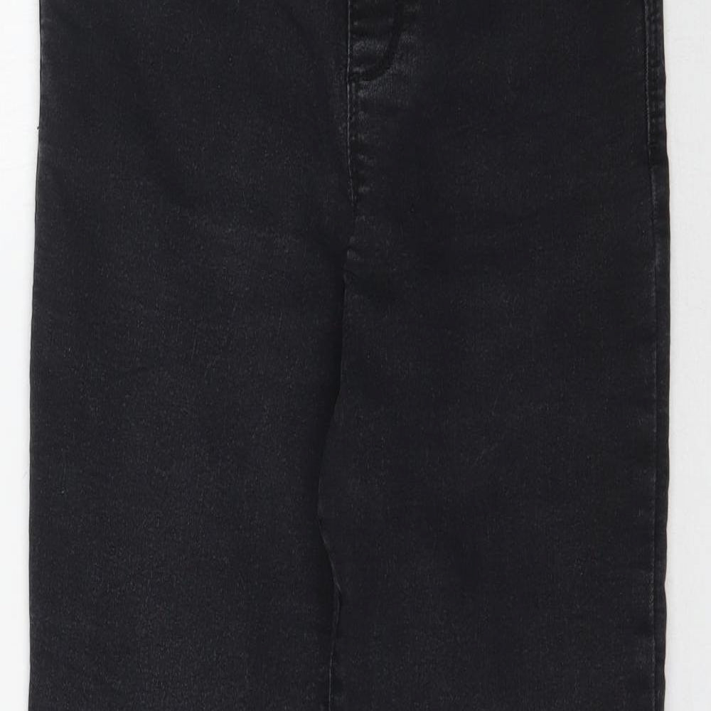 Pe & Co Womens Black  Denim Jegging Jeans Size 10 L27 in