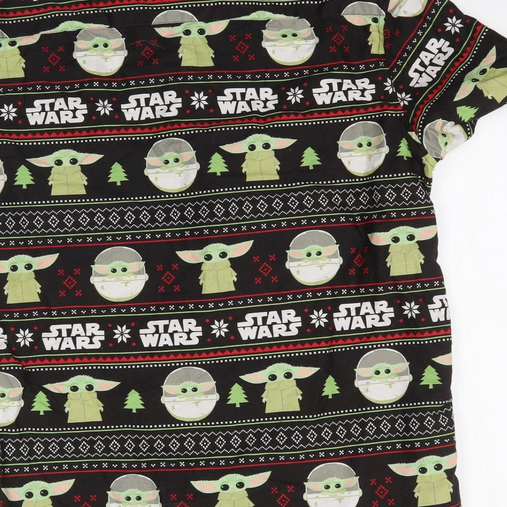 George Mens Multicoloured Fair Isle   Button-Up Size M  - Star Wars The Mandalorian