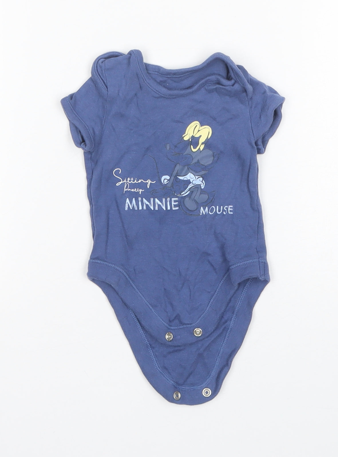 George Girls Blue   Leotard One-Piece Size 0-3 Months  - Minnie Mouse