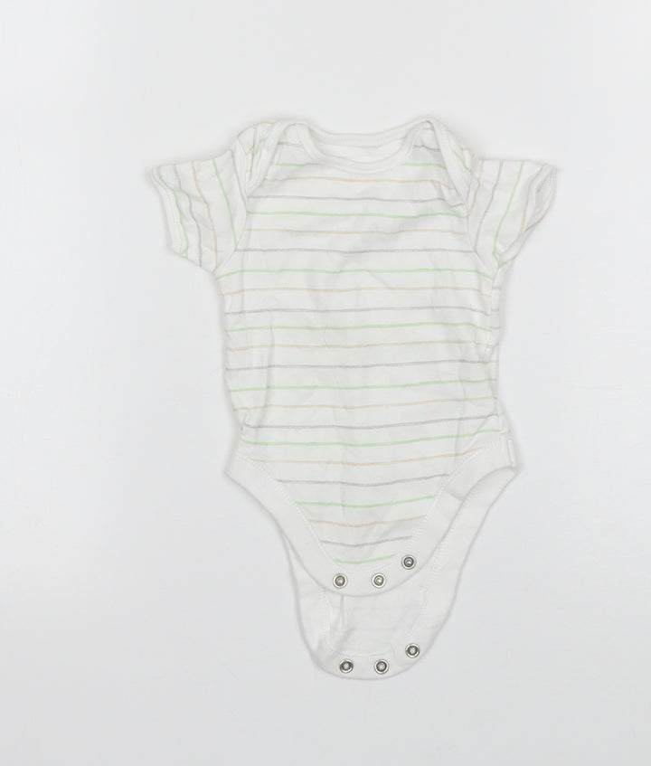 George Boys Multicoloured Striped Leotard One-Piece Size 3-6 Months