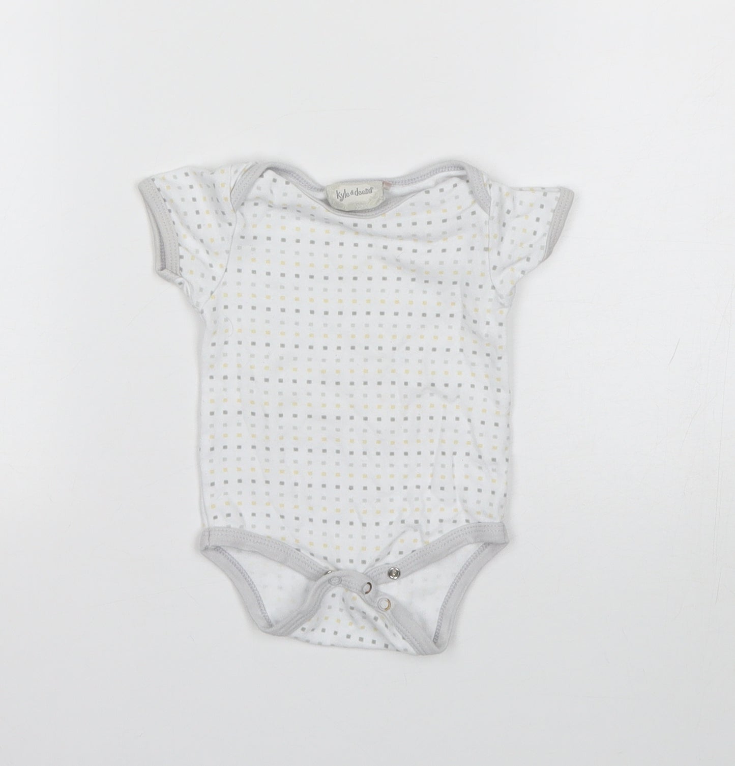 Kyle & Deena Boys White Polka Dot  Leotard One-Piece Size 3-6 Months