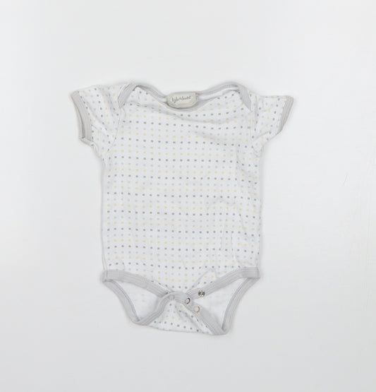 Kyle & Deena Boys White Polka Dot  Leotard One-Piece Size 3-6 Months