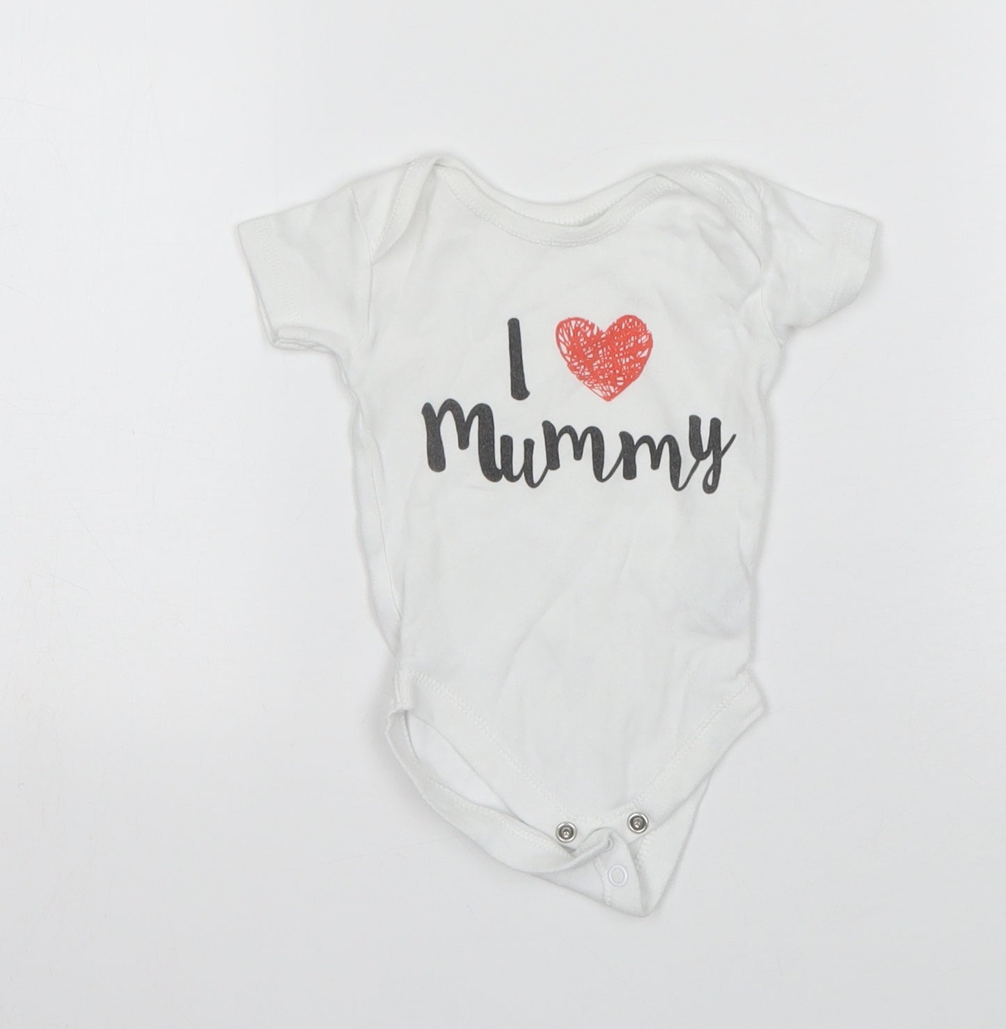 Nutmeg Girls White   Leotard One-Piece Size 3-6 Months  - I Love Mummy