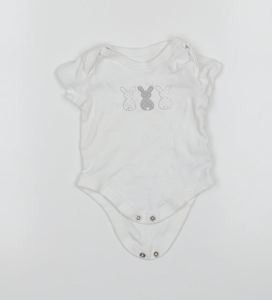 Matalan Girls White   Leotard One-Piece Size 3-6 Months