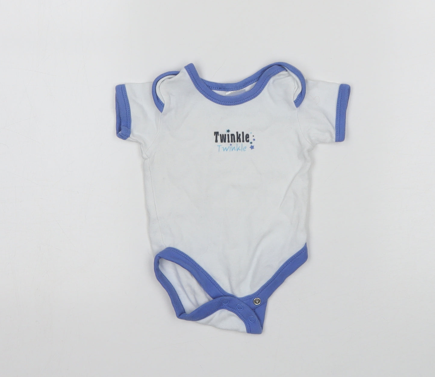 B&M Boys White   Leotard One-Piece Size 0-3 Months