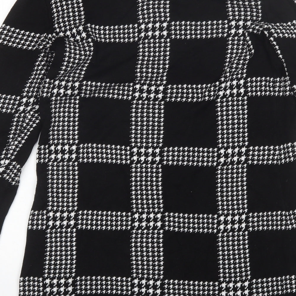 Matalan Womens Multicoloured Check  Jumper Dress  Size 12