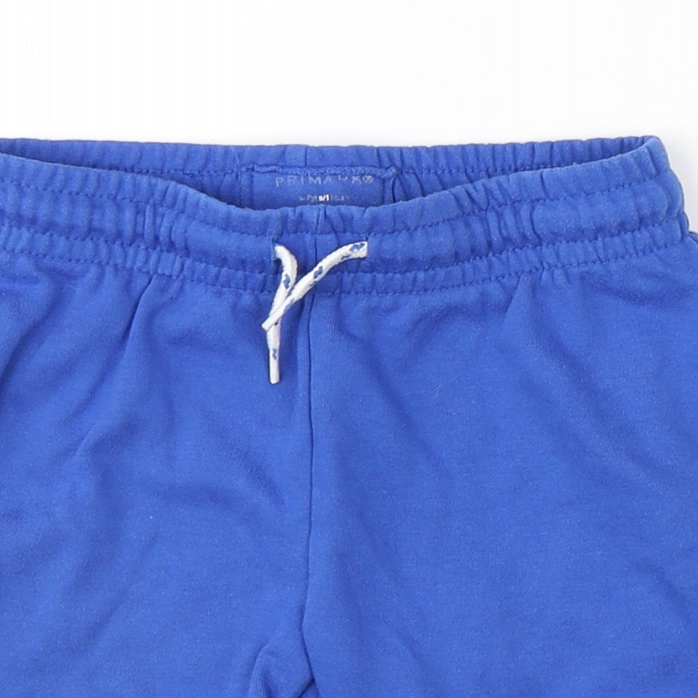Primark Boys Blue   Sweat Shorts Size 6-7 Years