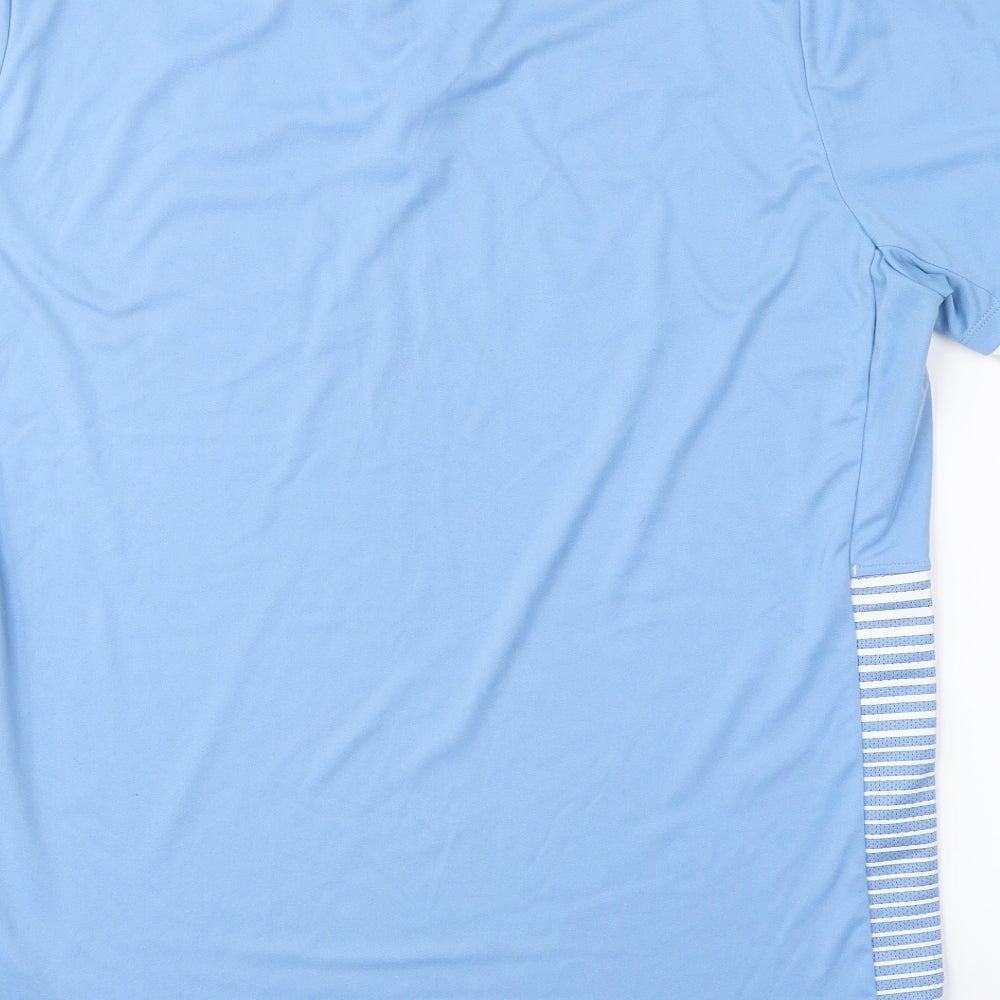 Macron Mens Blue   Jersey Casual Size 2XL  - STOKE CITY