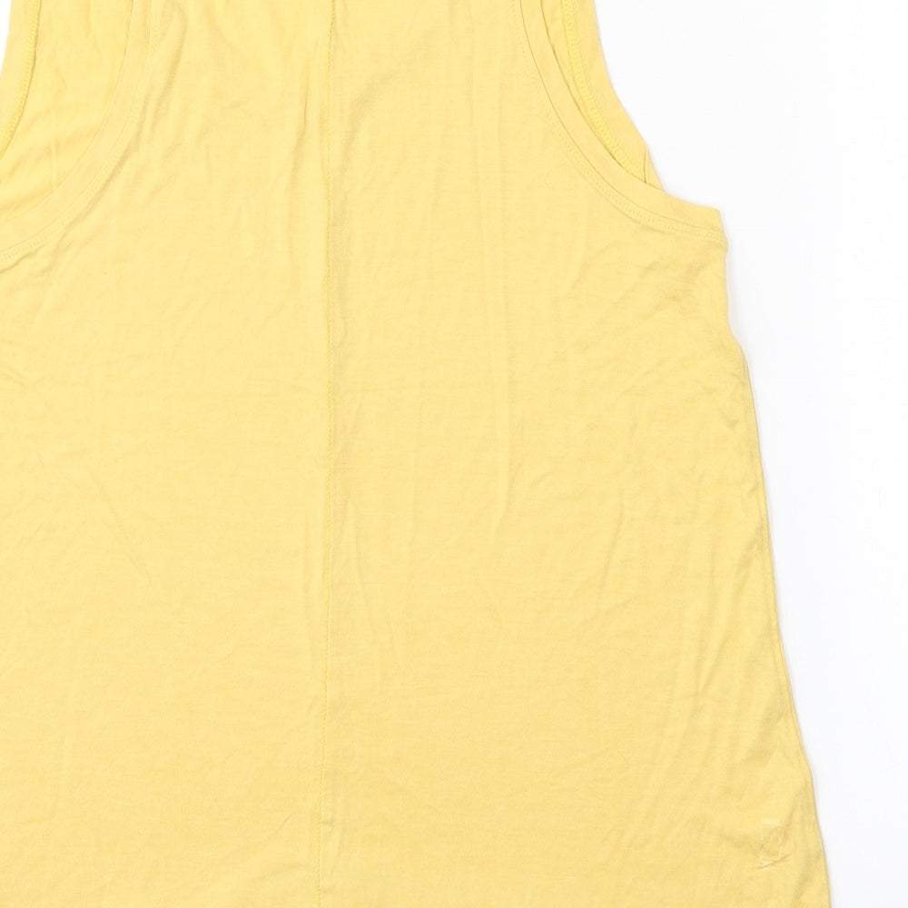 Gap Womens Yellow   Basic Tank Size M