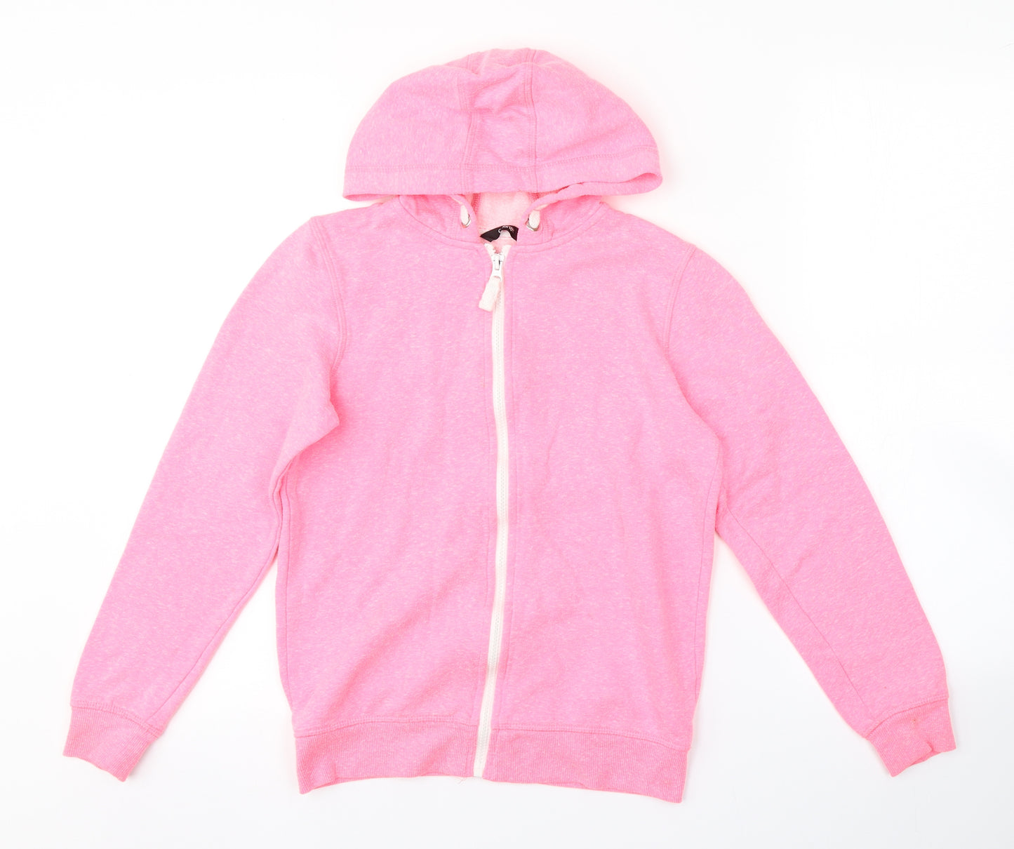 George Girls Pink   Full Zip Hoodie Size 13-14 Years