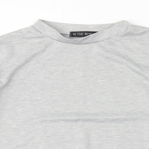 In the Style Womens Grey   Pullover Sweatshirt Size 6