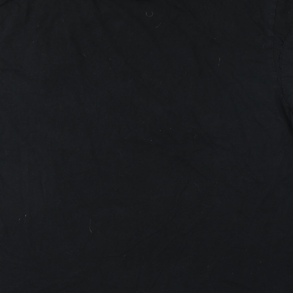 George Mens Black    T-Shirt Size 3XL