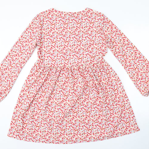 Wednesday's Girl Womens Multicoloured Floral  A-Line  Size S