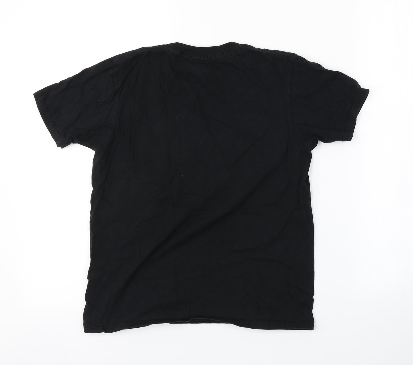 Preworn Boys Black   Basic T-Shirt Size L