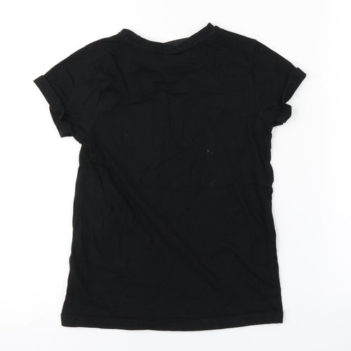 Preworn Boys Black   Basic T-Shirt Size M  - FORTNITE