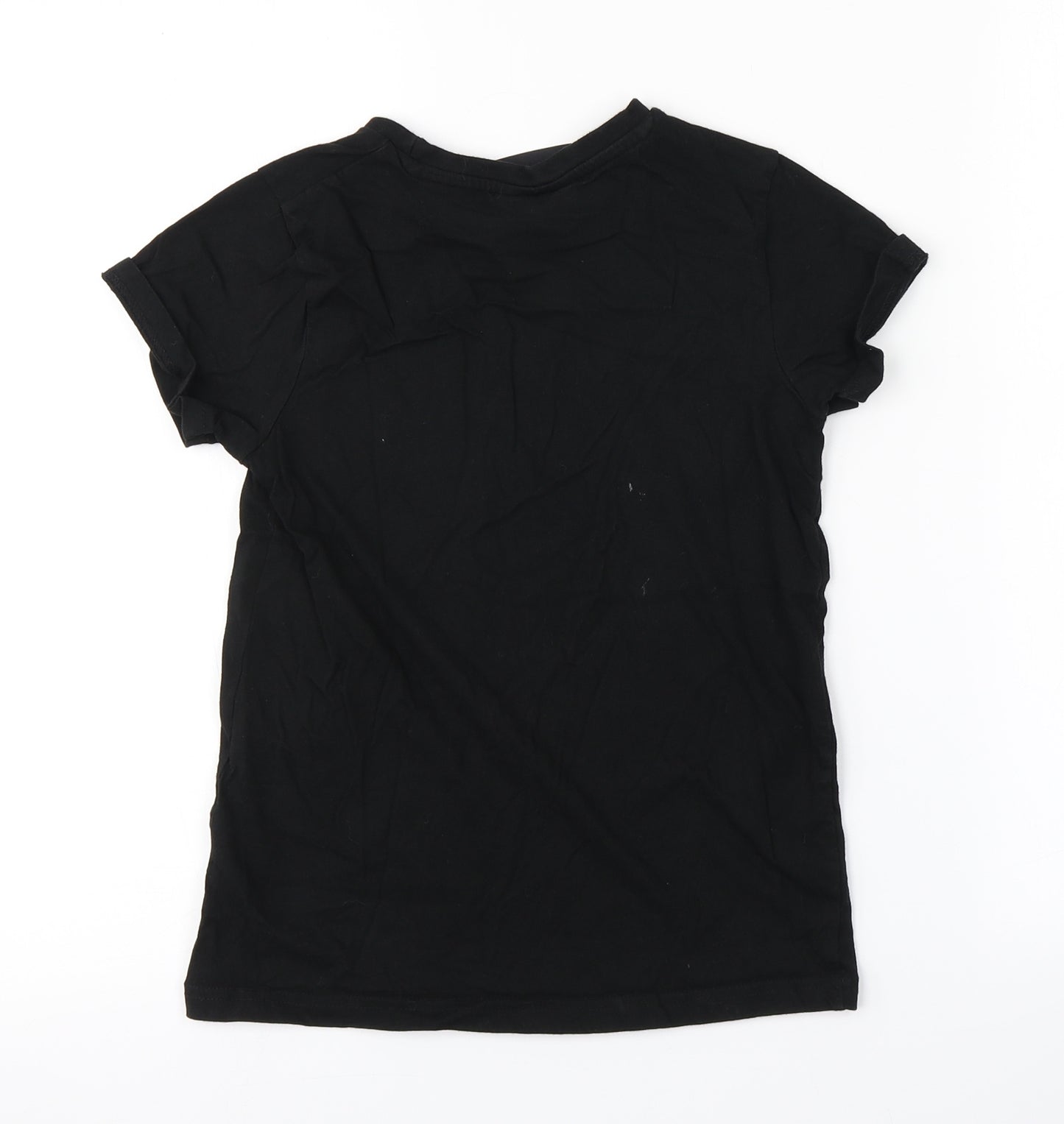 Preworn Boys Black   Basic T-Shirt Size M  - FORTNITE