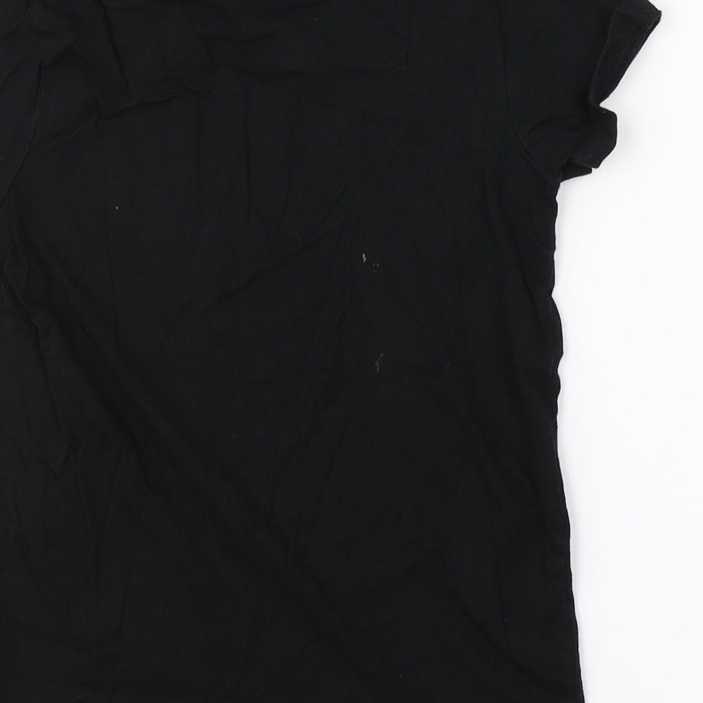 Preworn Boys Black   Basic T-Shirt Size M  - FORTNITE