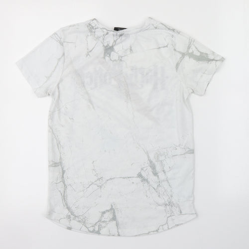 Primark Boys White   Basic T-Shirt Size 9-10 Years  - HARRY POTTER