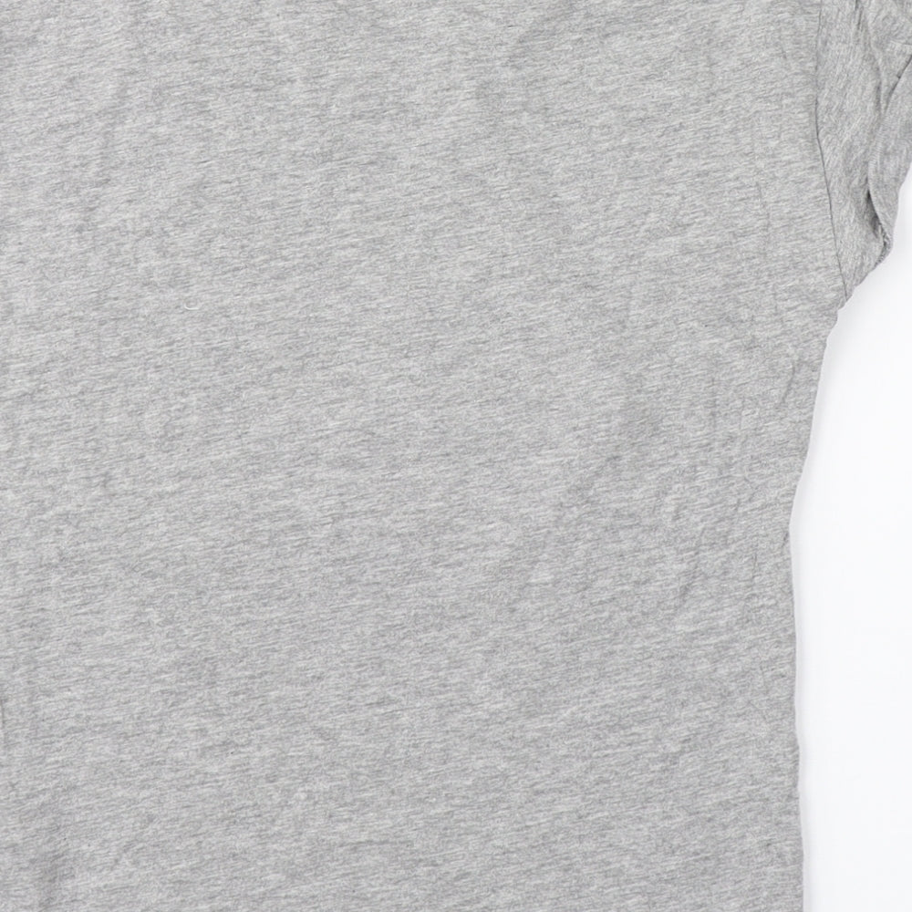 New Look Girls Grey   Basic T-Shirt Size 9 Years