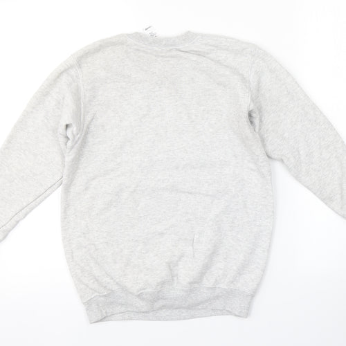 George Girls Grey   Pullover Sweatshirt Size 9-10 Years