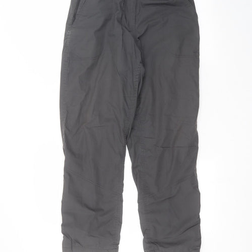 Preworn Womens Black   Sweatpants Trousers Size 12 L27 in