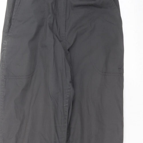 Preworn Womens Black   Sweatpants Trousers Size 12 L27 in