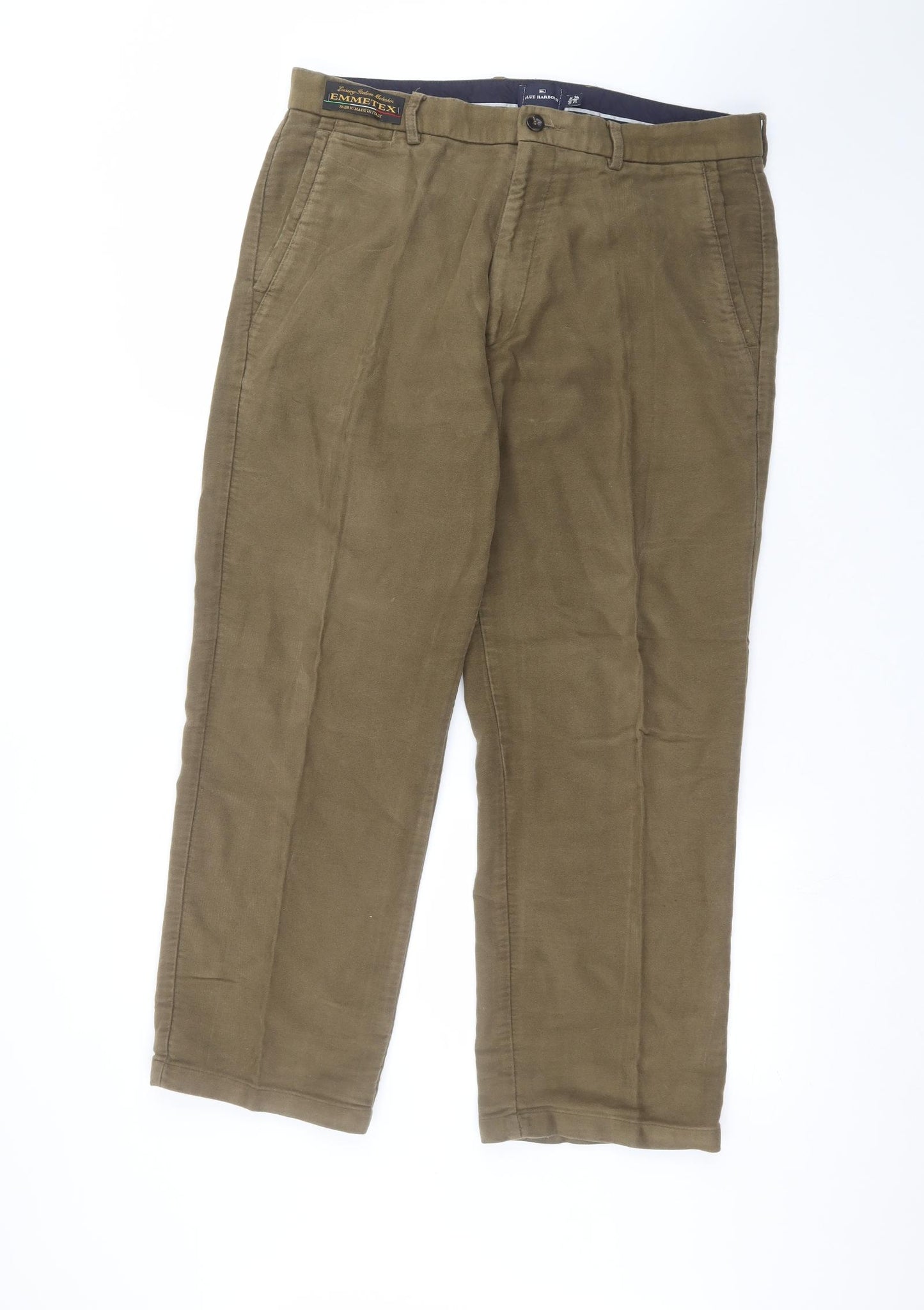 Marks and Spencer Mens Brown   Straight Jeans Size 34 in L27 in