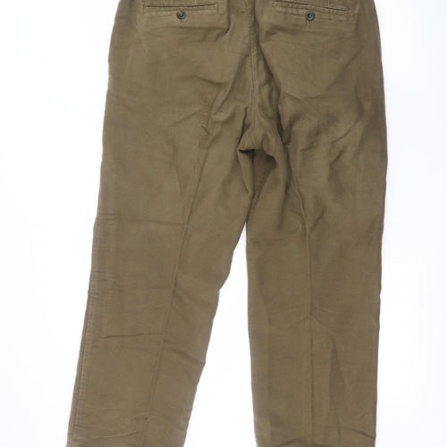 Marks and Spencer Mens Brown   Straight Jeans Size 34 in L27 in