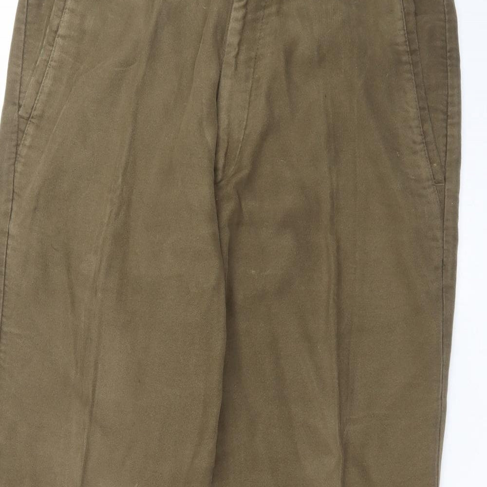 Marks and Spencer Mens Brown   Straight Jeans Size 34 in L27 in
