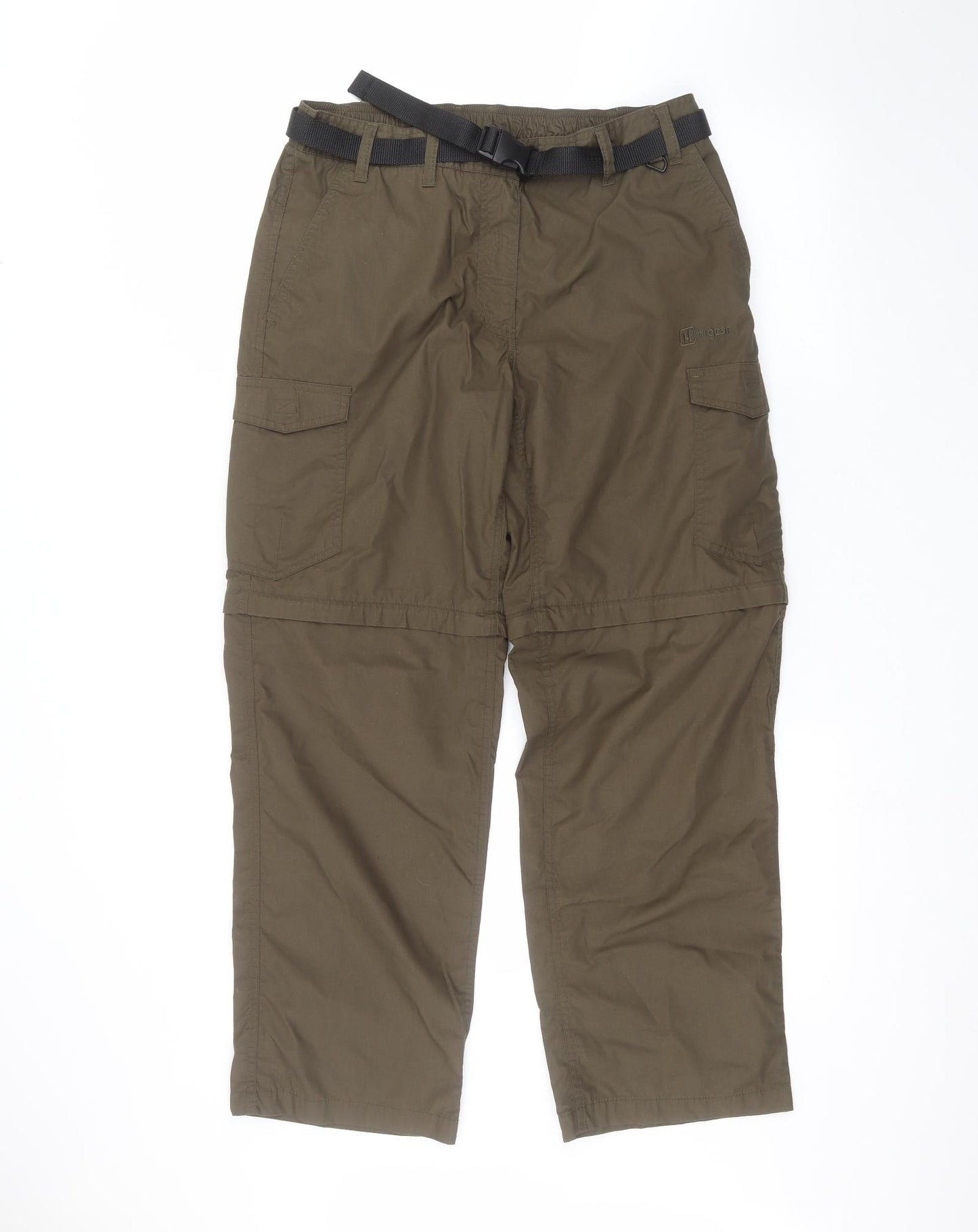 Hi Gear Womens Green   Cargo Trousers Size 12 L28 in