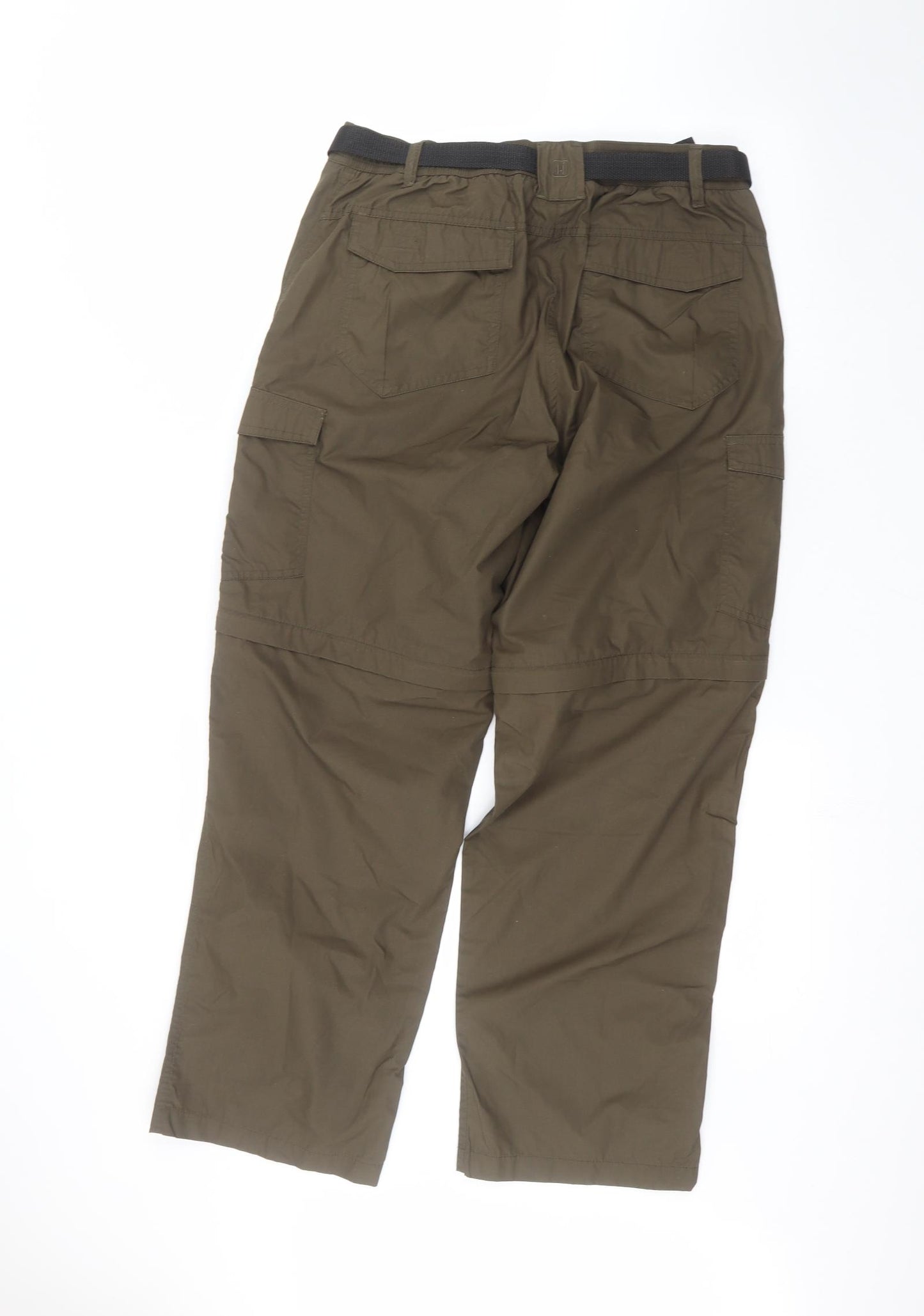 Hi Gear Womens Green   Cargo Trousers Size 12 L28 in