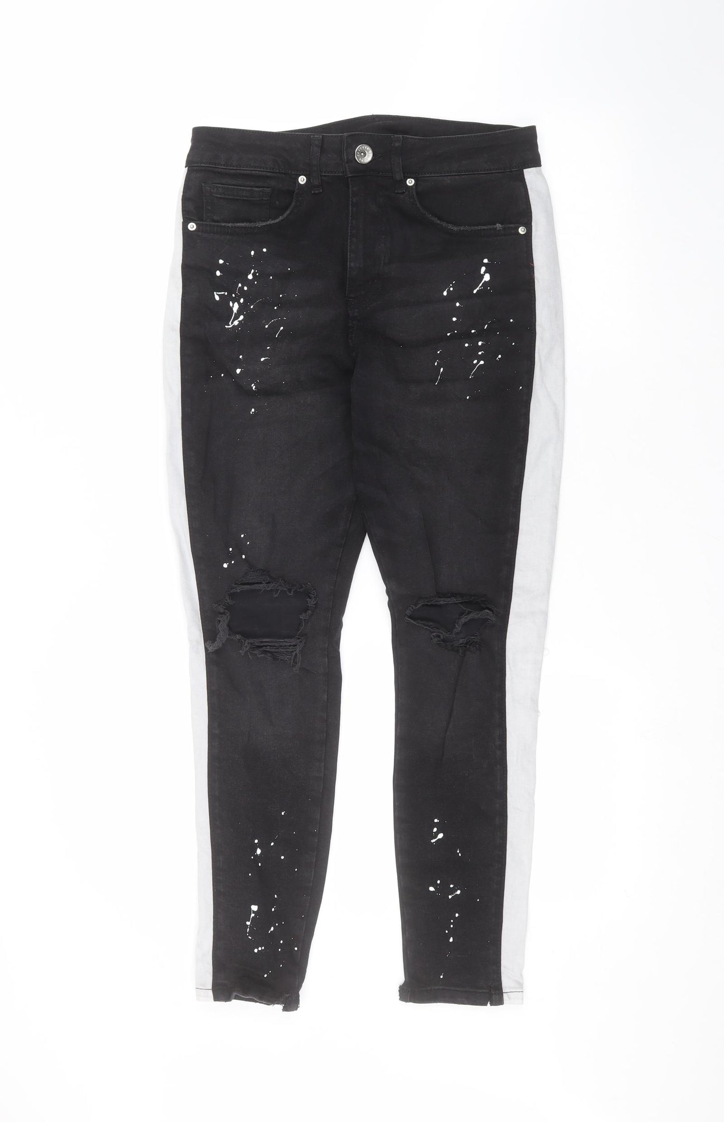 Couture Mens Black   Straight Jeans Size 30 in L29 in