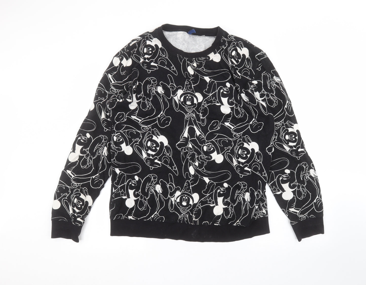 H&M Womens Black   Pullover Jumper Size M