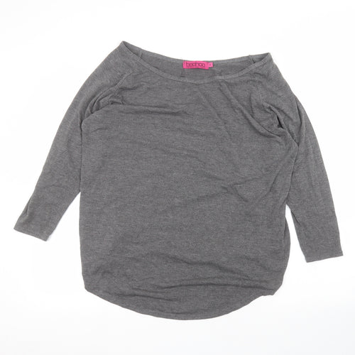 Boohoo Womens Black   Basic T-Shirt Size S