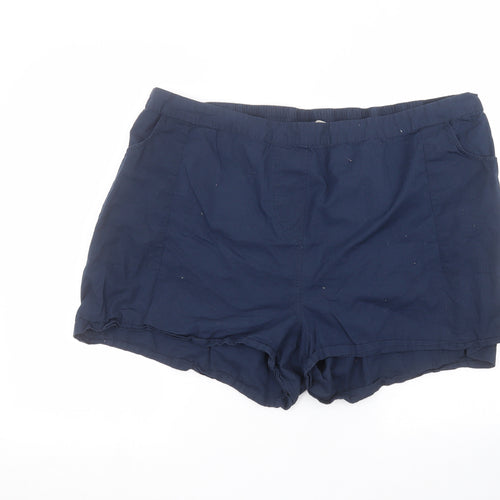 Anthology Womens Blue   Hot Pants Shorts Size 26