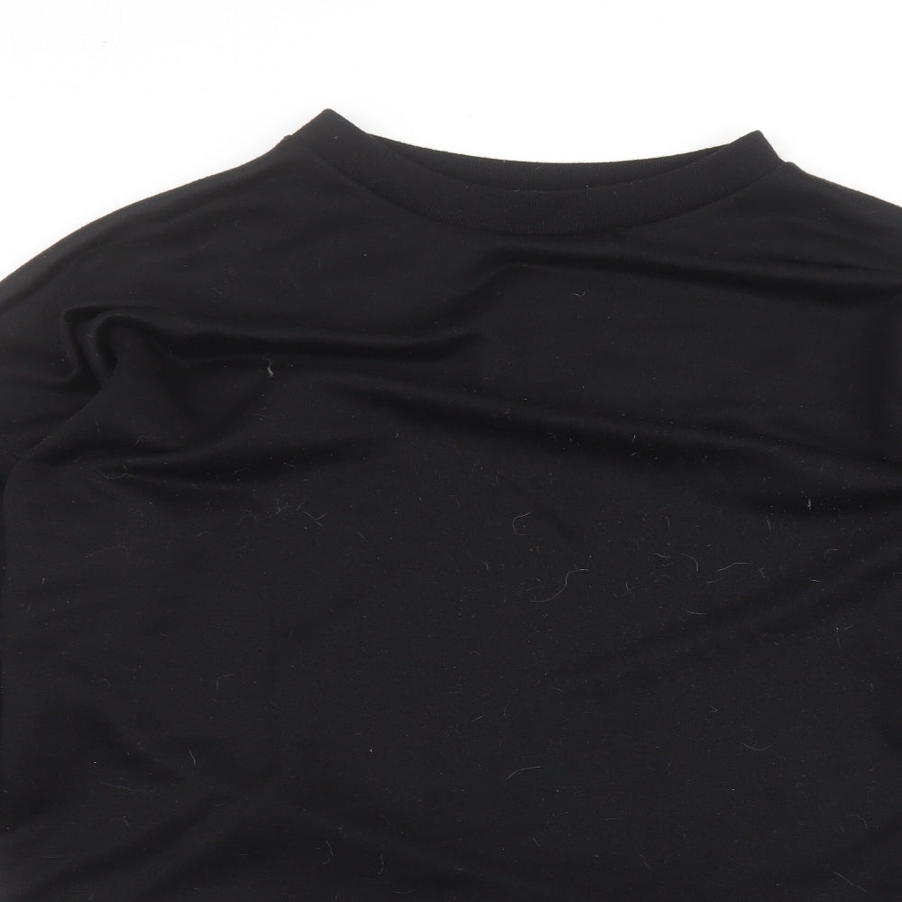 Boohoo Womens Black   Pullover Jumper Size 14