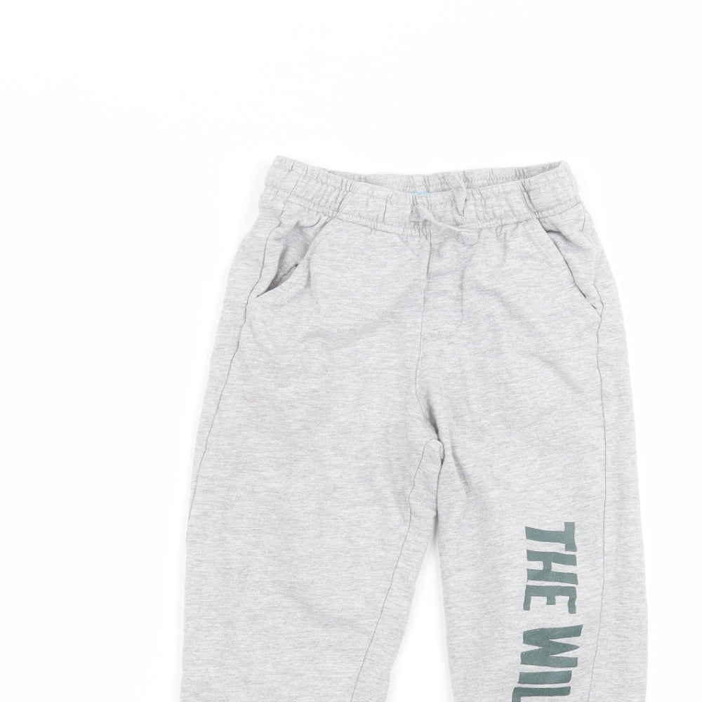 little kids Boys Grey   Sweatpants Trousers Size 5-6 Years