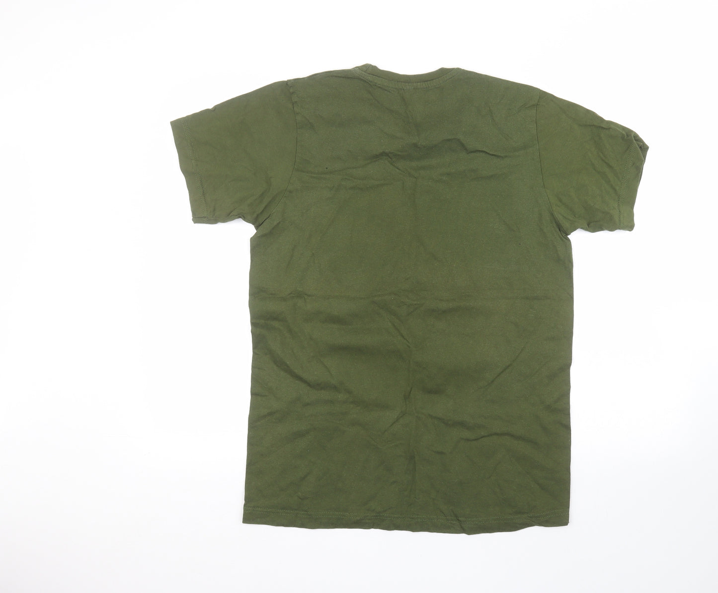 Preworn Mens Green    T-Shirt Size L