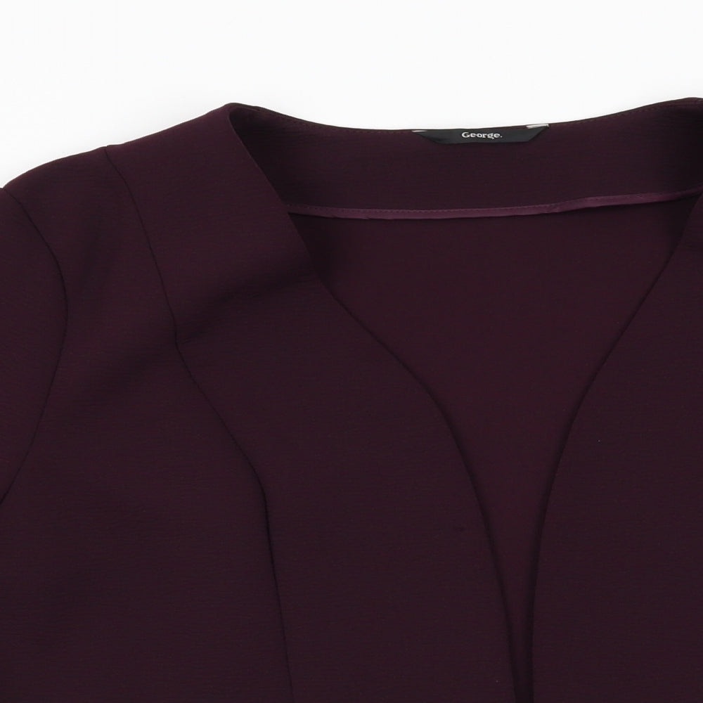 George Womens Purple   Jacket  Size 18